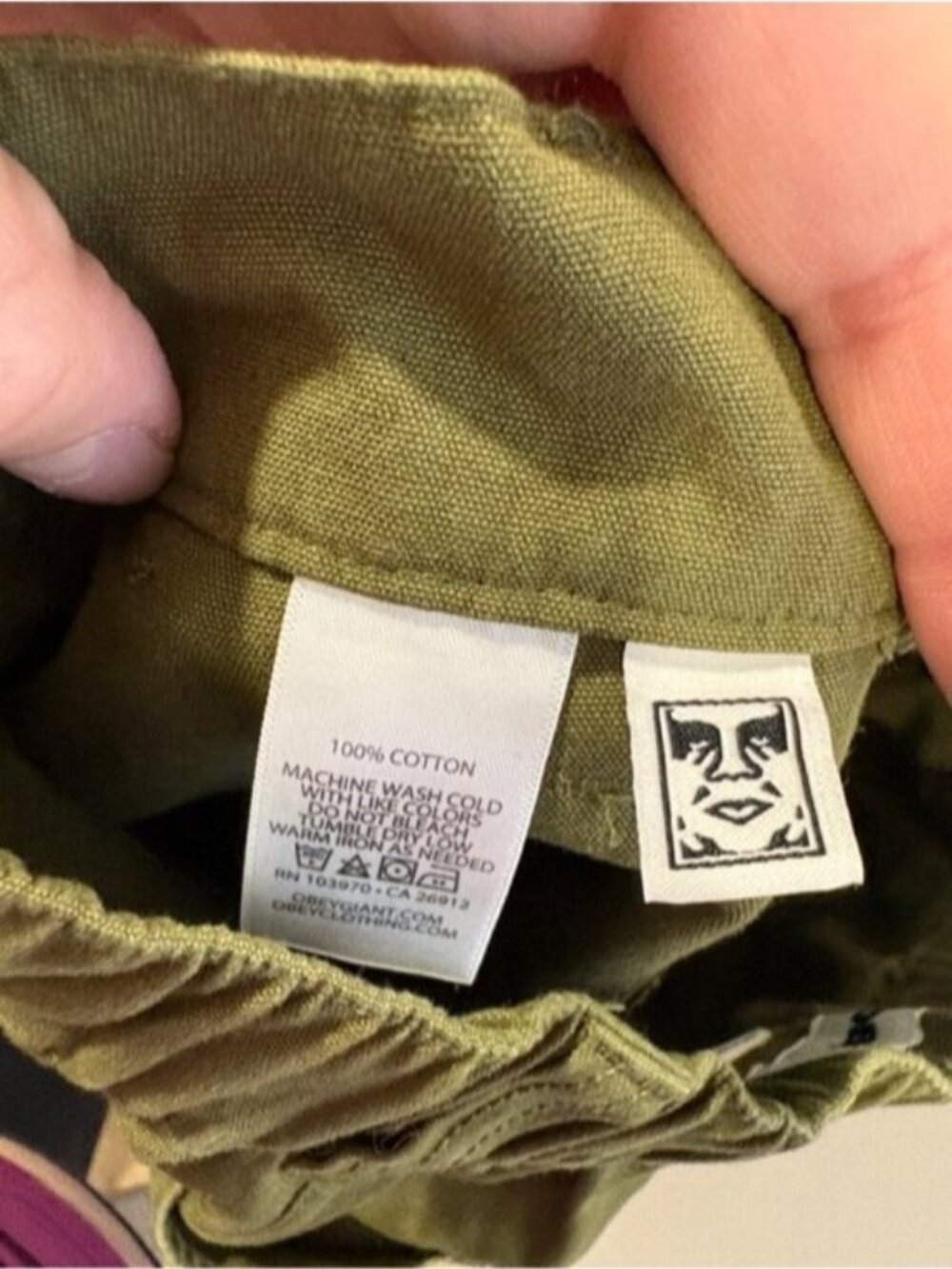 Obey Women's Eugene Utility Pant - Picture 10 of 10